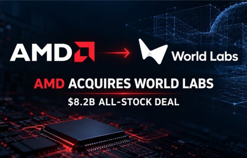 82 亿美元！AMD 收购李飞飞团队，世界模型变天了！
