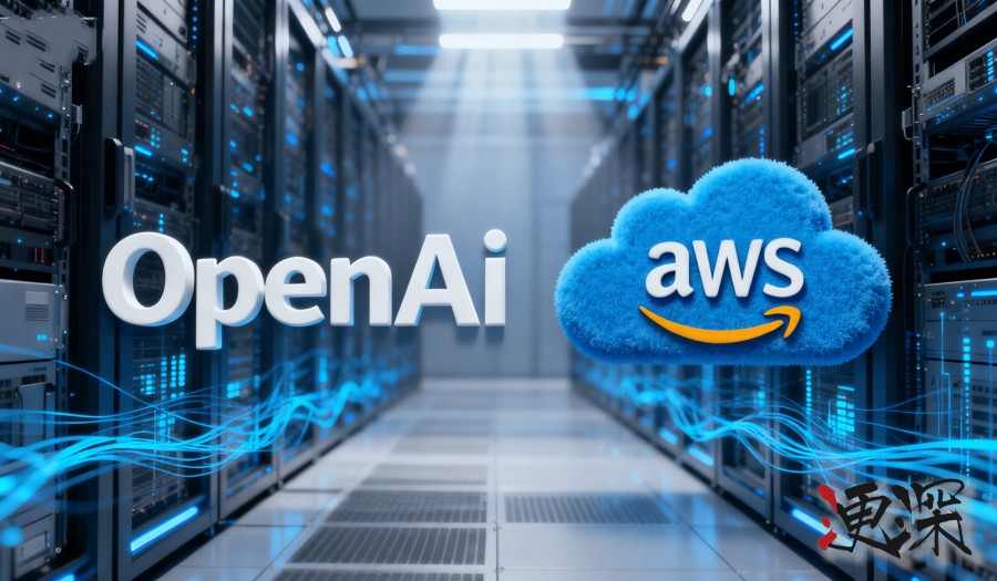 OpenAI 与 亚马逊 达成380亿美元 算力 合作协议.jpg